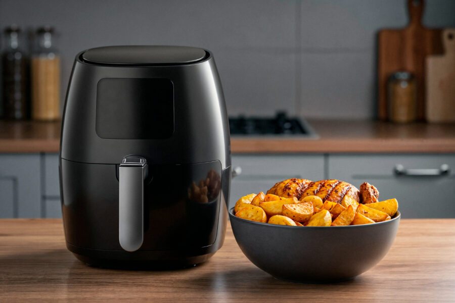 A air fryer se consolidou como um dos eletrodomésticos mais populares da cozinha brasileira.  Prática, rápida e saudável