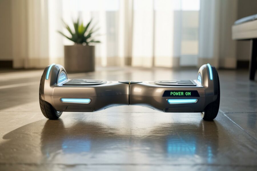 Idade para usar um hoverboard
